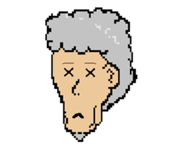 The man who is humor sticker #1440000