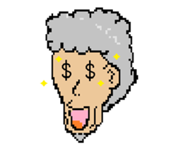 The man who is humor sticker #1440001