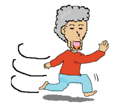 The man who is humor sticker #1440012