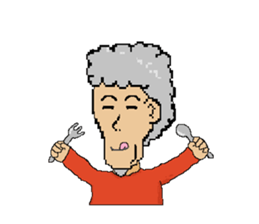 The man who is humor sticker #1440018