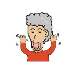 The man who is humor sticker #1440021