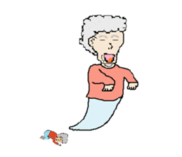 The man who is humor sticker #1440030
