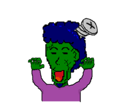 The man who is humor sticker #1440032