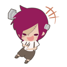 Jack and friends. sticker #1440045