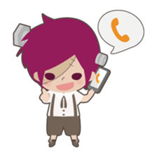 Jack and friends. sticker #1440052