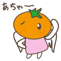 Mandarin Angel Micchan Japanese version sticker #1440437
