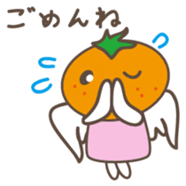 Mandarin Angel Micchan Japanese version sticker #1440457