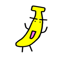 is Banana sticker #1440515