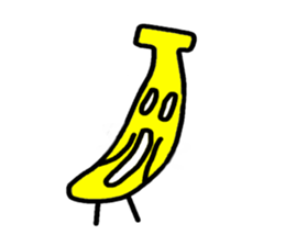 is Banana sticker #1440520