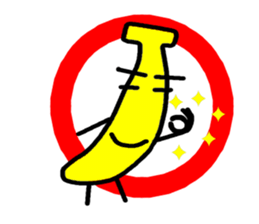 is Banana sticker #1440522