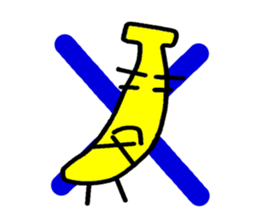 is Banana sticker #1440523