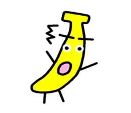 is Banana sticker #1440526