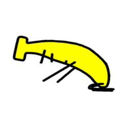 is Banana sticker #1440530