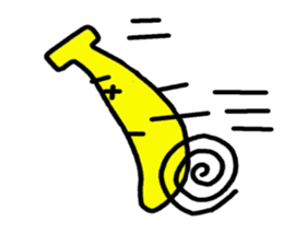 is Banana sticker #1440543