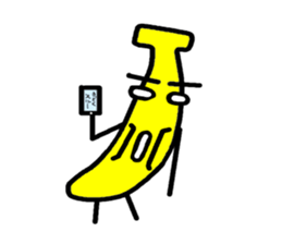 is Banana sticker #1440548