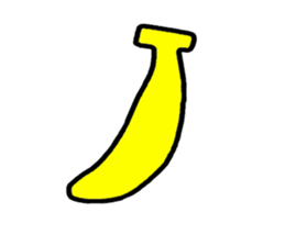is Banana sticker #1440550