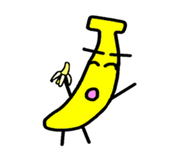 is Banana sticker #1440552