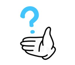 Hand Gestures JP sticker #1440739