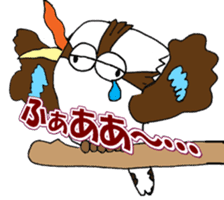 Happy bird Kookaburra! sticker #1440764
