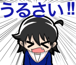 TSUNDERE Schoolgirl sticker #1440999