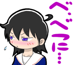 TSUNDERE Schoolgirl sticker #1441010