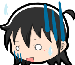 TSUNDERE Schoolgirl sticker #1441027