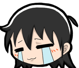 TSUNDERE Schoolgirl sticker #1441028