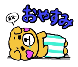 Hopeyan of a bear. sticker #1441045