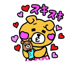 Hopeyan of a bear. sticker #1441046