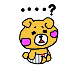 Hopeyan of a bear. sticker #1441050