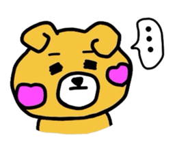 Hopeyan of a bear. sticker #1441054