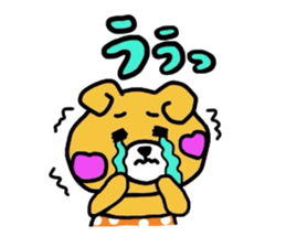 Hopeyan of a bear. sticker #1441059