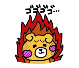 Hopeyan of a bear. sticker #1441065