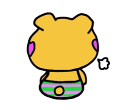 Hopeyan of a bear. sticker #1441071