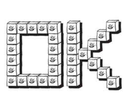 CUBIC MAN sticker #1441445