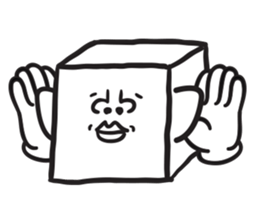 CUBIC MAN sticker #1441449