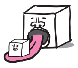 CUBIC MAN sticker #1441452