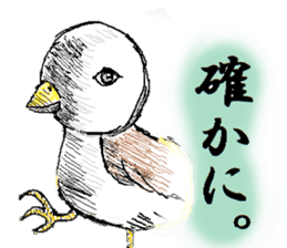 Birds of the Kansai region of Japan sticker #1441735