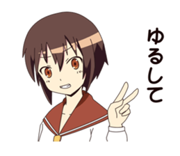 Waiting Girl sticker #1441884