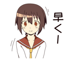 Waiting Girl sticker #1441885