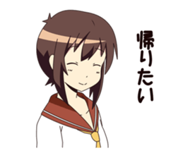 Waiting Girl sticker #1441909