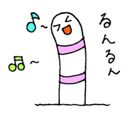 Spotted garden eel sticker sticker #1442338