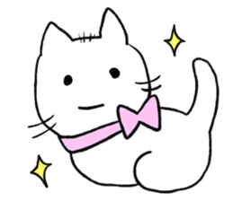 Anime character cat sticker #1443050