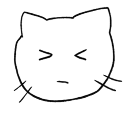 Anime character cat sticker #1443060