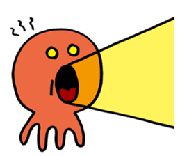 Space Octopus sticker #1443309