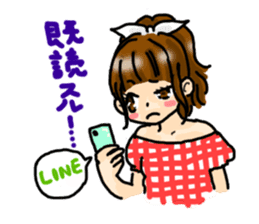JAPANESE GIRL'S LIFE sticker #1443358