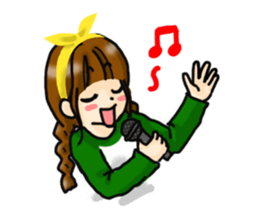 JAPANESE GIRL'S LIFE sticker #1443366