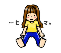 JAPANESE GIRL'S LIFE sticker #1443372