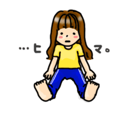 JAPANESE GIRL'S LIFE sticker #1443372