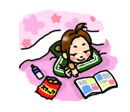 JAPANESE GIRL'S LIFE sticker #1443391